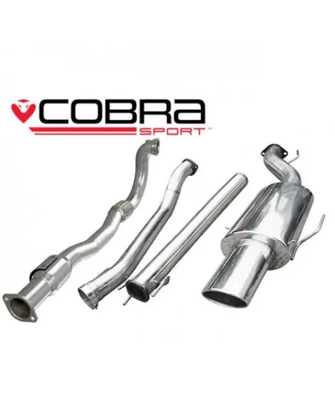 Vauxhall Astra G Turbo (Coupe) 98-04 Cobra Sport Turbo Back System with Sports Cat (Non-Resonated) Vauxhall Astra G Turbo (Coupe) 98-04 Cobra Sport Turbo Back System with Sports Cat (Non-Resonated)